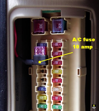 1997 lexus es300 cigarette lighter fuse what is the - Page 2 - ClubLexus Lexus ES 300 (XV20) -