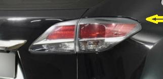 2014 RX350 outer tailight